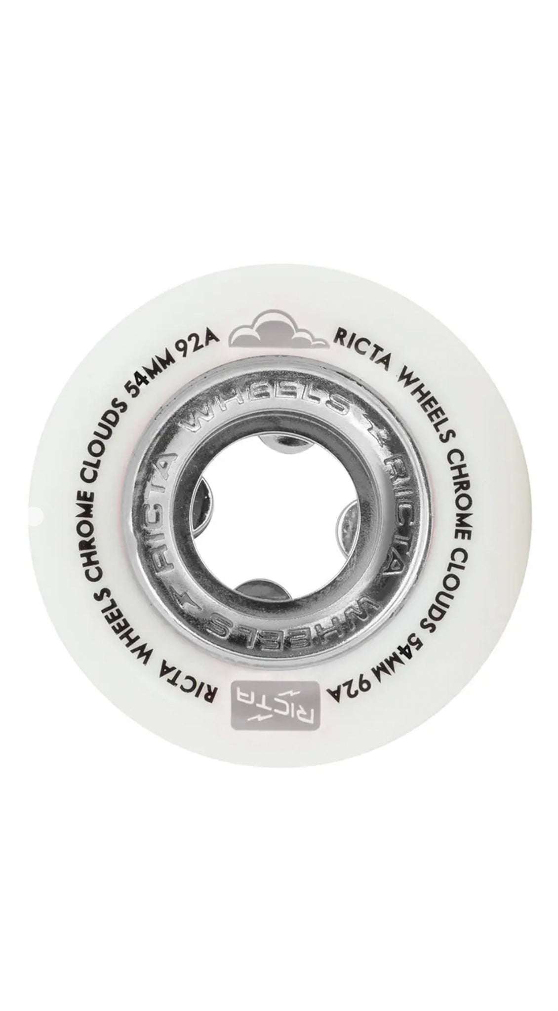 Ricta Chrome Clouds 56mm 92 A – Black - Ruedas