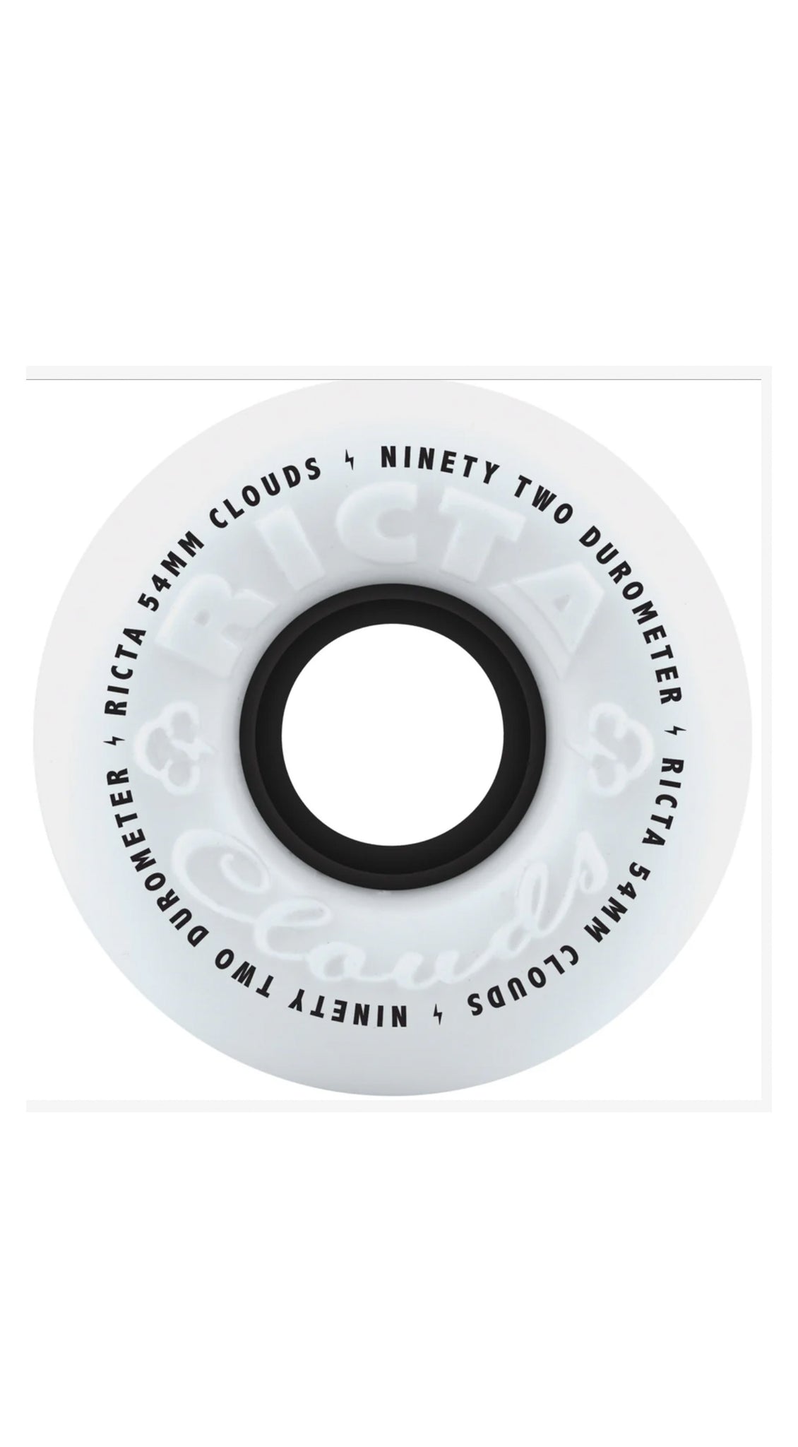 Ricta Clouds 54mm 92A – Black - Ruedas