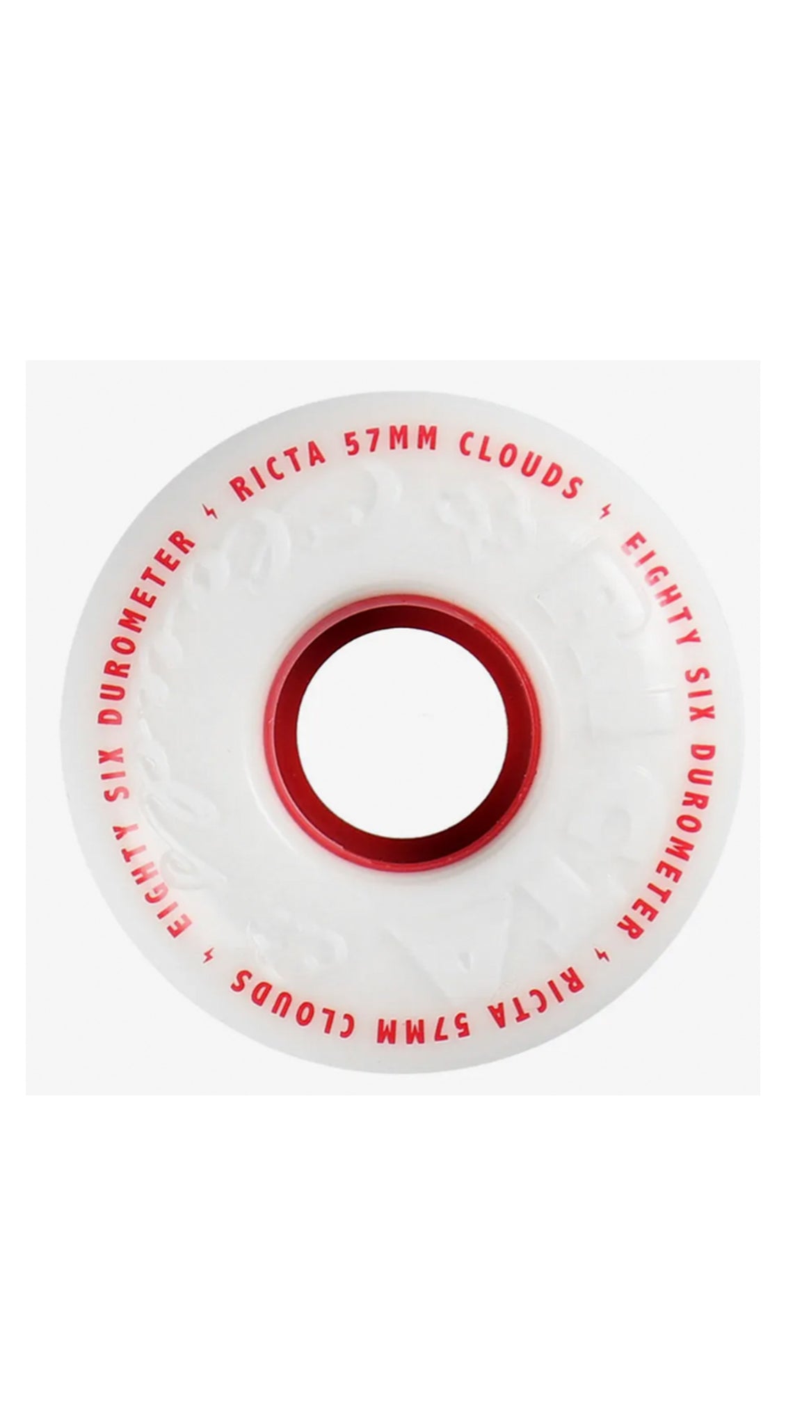 Ricta Clouds 57mm 86A – Red -Ruedas