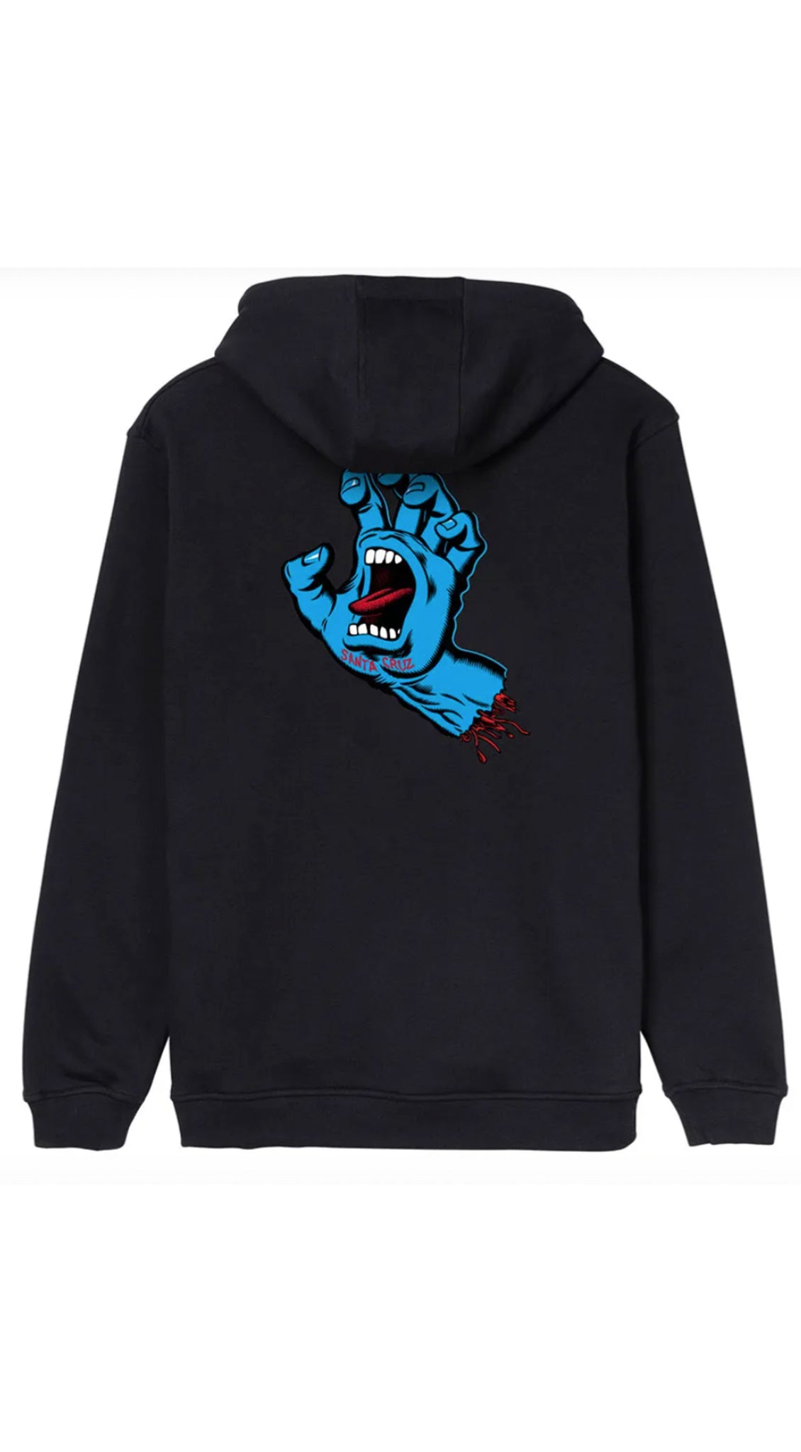 Santa Cruz Hood Screaming Black - Sudadera