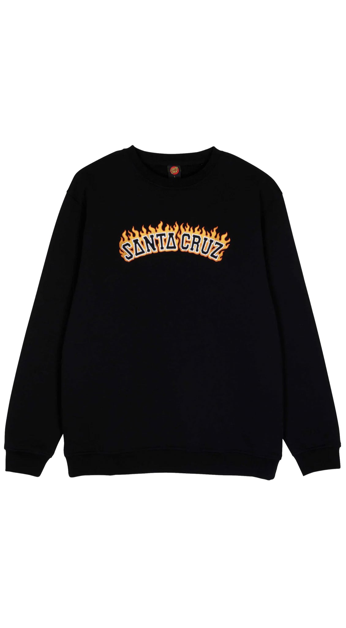 Santa Cruz Crew Burnt Collegiate - Sudadera