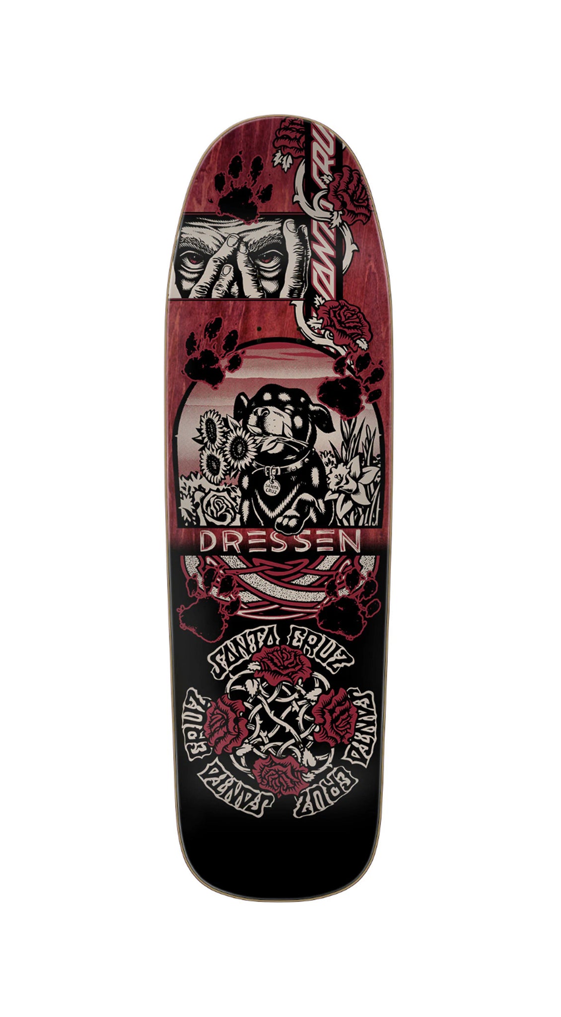 Santa Cruz Dressen Evo Pro Shaped Deck 9.30" x 32.36" Skateboard Deck ( Preorder ) - Tabla