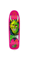 Santa Cruz Dressen Hannya Mask 9.30" Shaped  Skateboard Deck  - Tabla