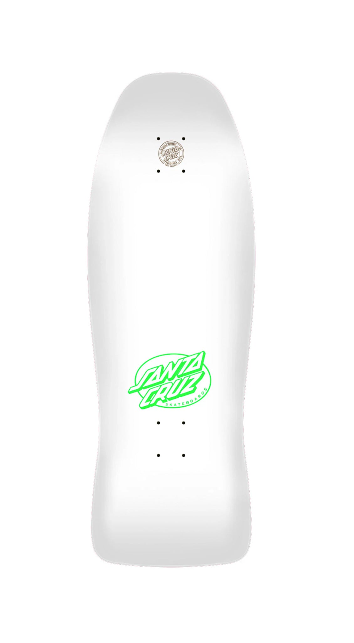 Santa Cruz Jeff Kendall End of the World Reissue Deck (2025) – Full Dip White Skateboard Deck - Preorder