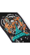 Santa Cruz Rob Roskopp Four Reissue Deck (2025) 10.21 x 30.23 in Full Dip Black Skateboard Deck - Preorder