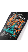 Santa Cruz Rob Roskopp Four Reissue Deck (2025) 10.21 x 30.23 in Full Dip Black Skateboard Deck - Preorder