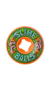 Santa Cruz Slime Balls 56mm Fish Balls Speed Orange 99A Skateboard Wheels - Ruedas
