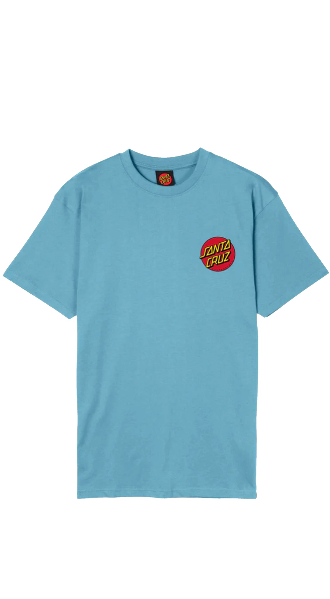 Santa Cruz T-Shirt Classic Dot Chest – Norse Blue - Camiseta
