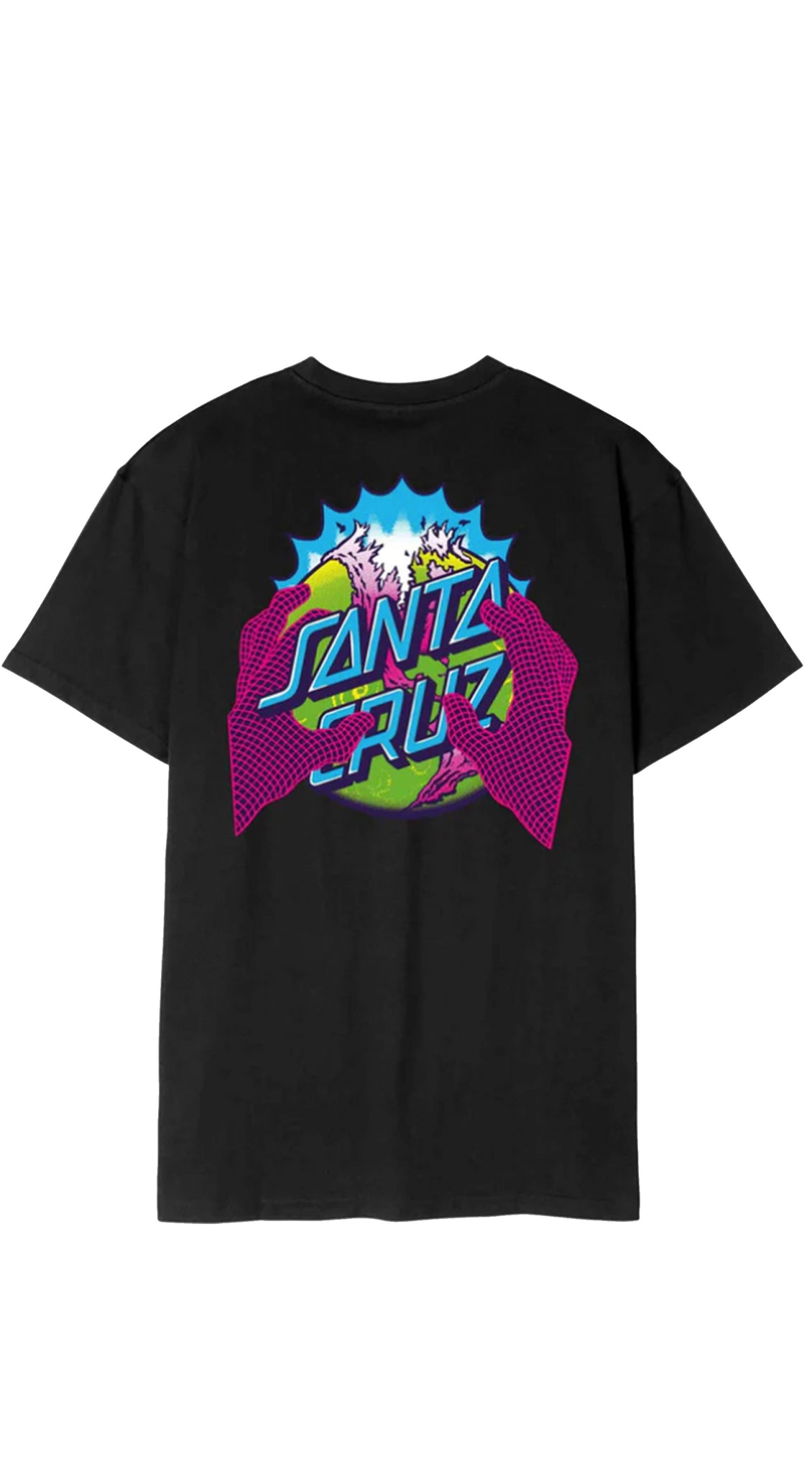 Santa Cruz T-Shirt Kendall End Of The Dot – Black - Camiseta