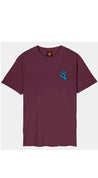 Santa Cruz T-Shirt Screaming Hand Chest – Dark Cherry