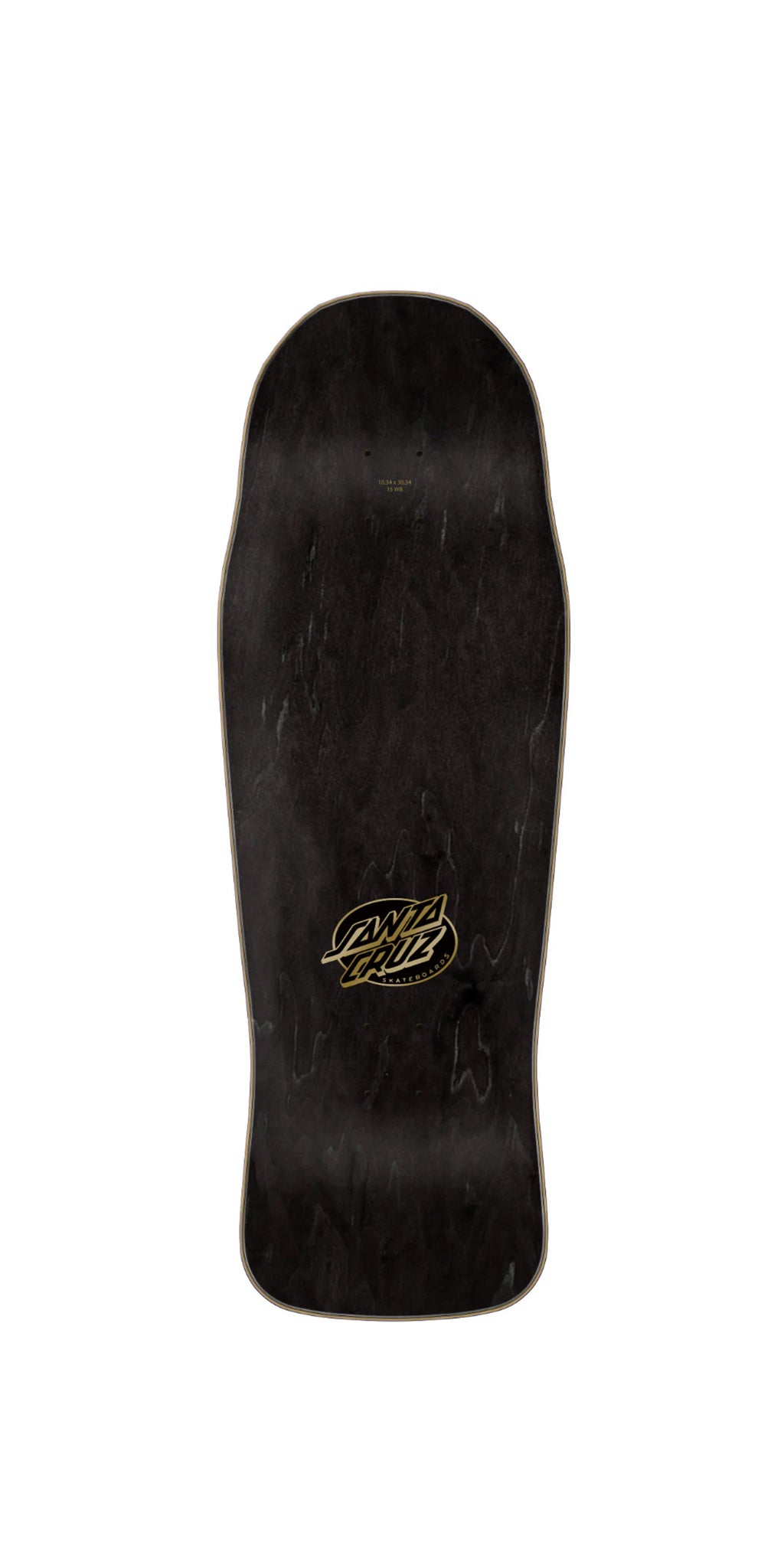 Santa Cruz Winkowski Primeval Gold 10.34 Shaped Shaped Skateboard Deck  - Tabla