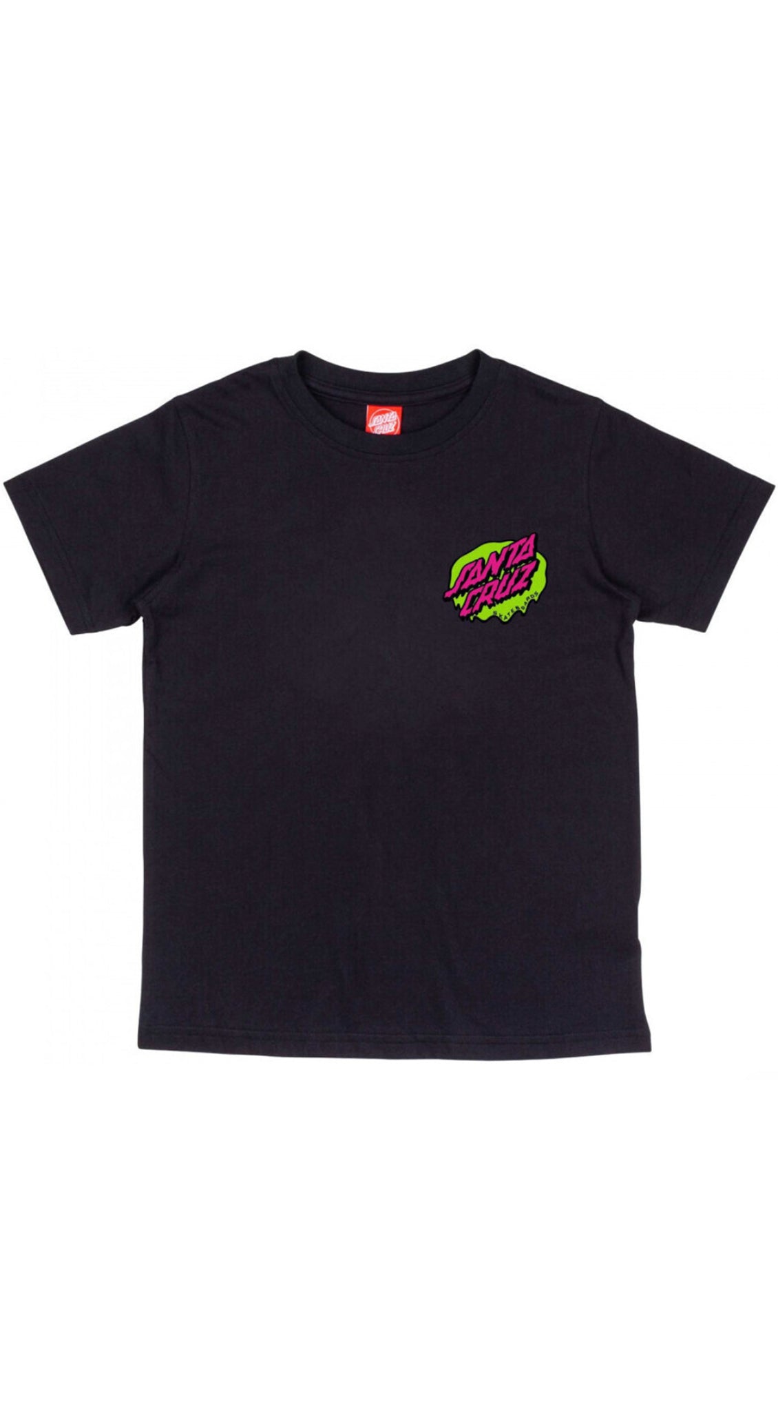 Santa Cruz Youth T-Shirt Slime Dot - Black- Camiseta