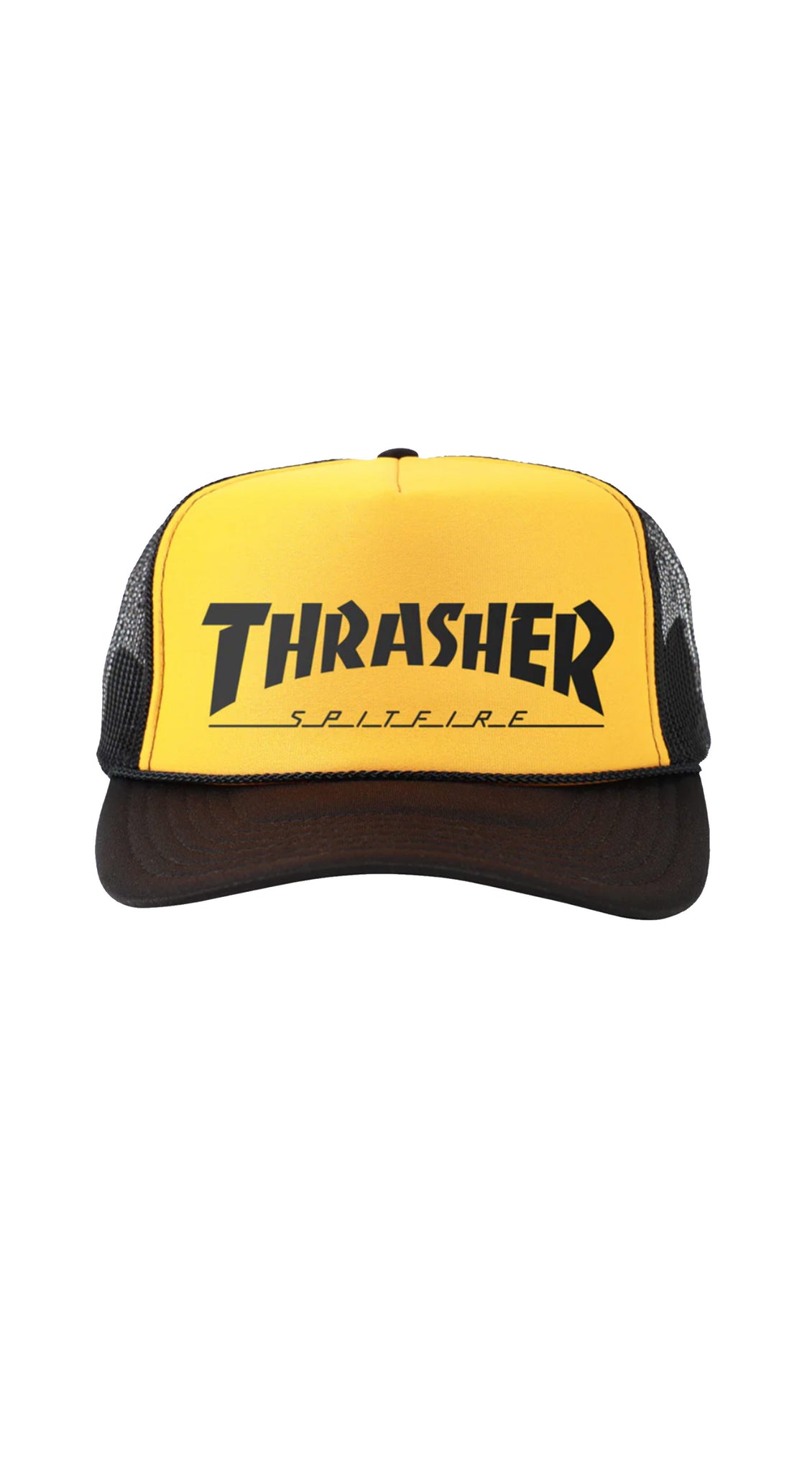 Thrasher X SPITFIRE GOLD TRUCKER HAT- Gorra