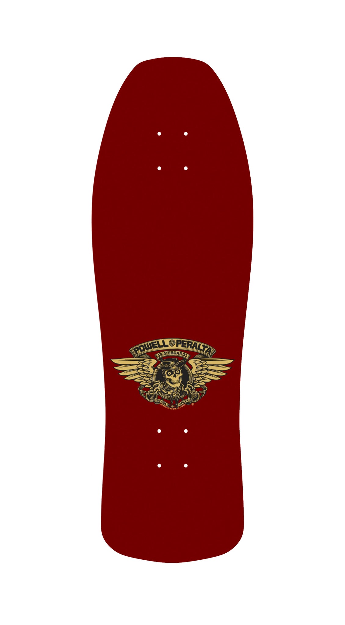 Powell-Peralta Ray Underhill • O.G. • Cross '02' • 10.0" • Burgundy / Gold Foil- Tabla