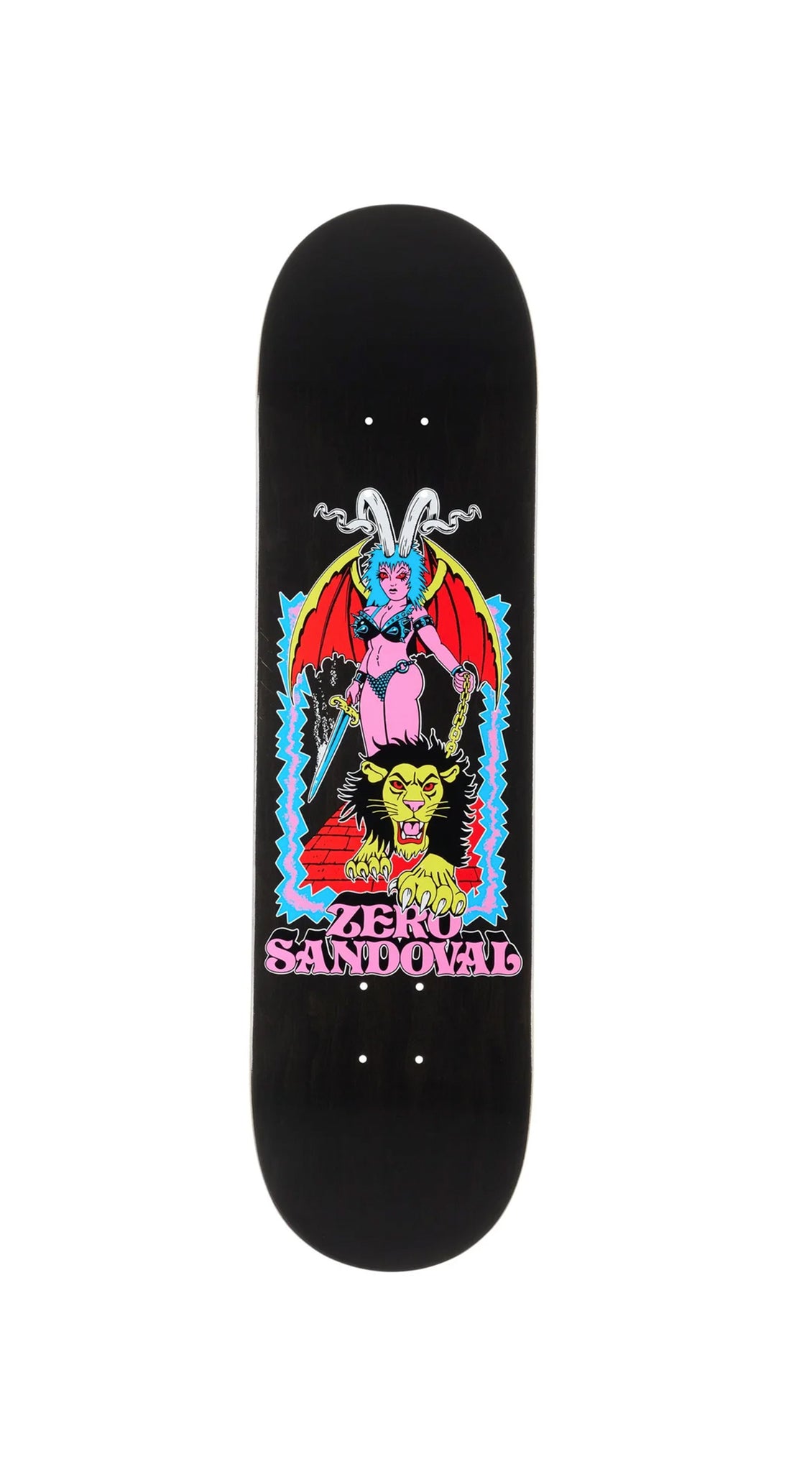 ZERO Sandoval Lion Queen 8.2" – Tabla de Skate