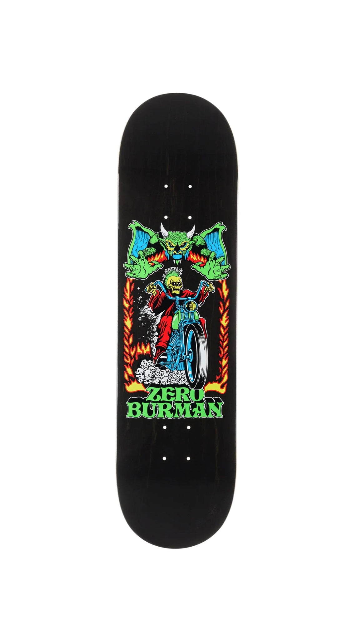 ZERO Burman Hell Ride 8.2" – Tabla de Skate