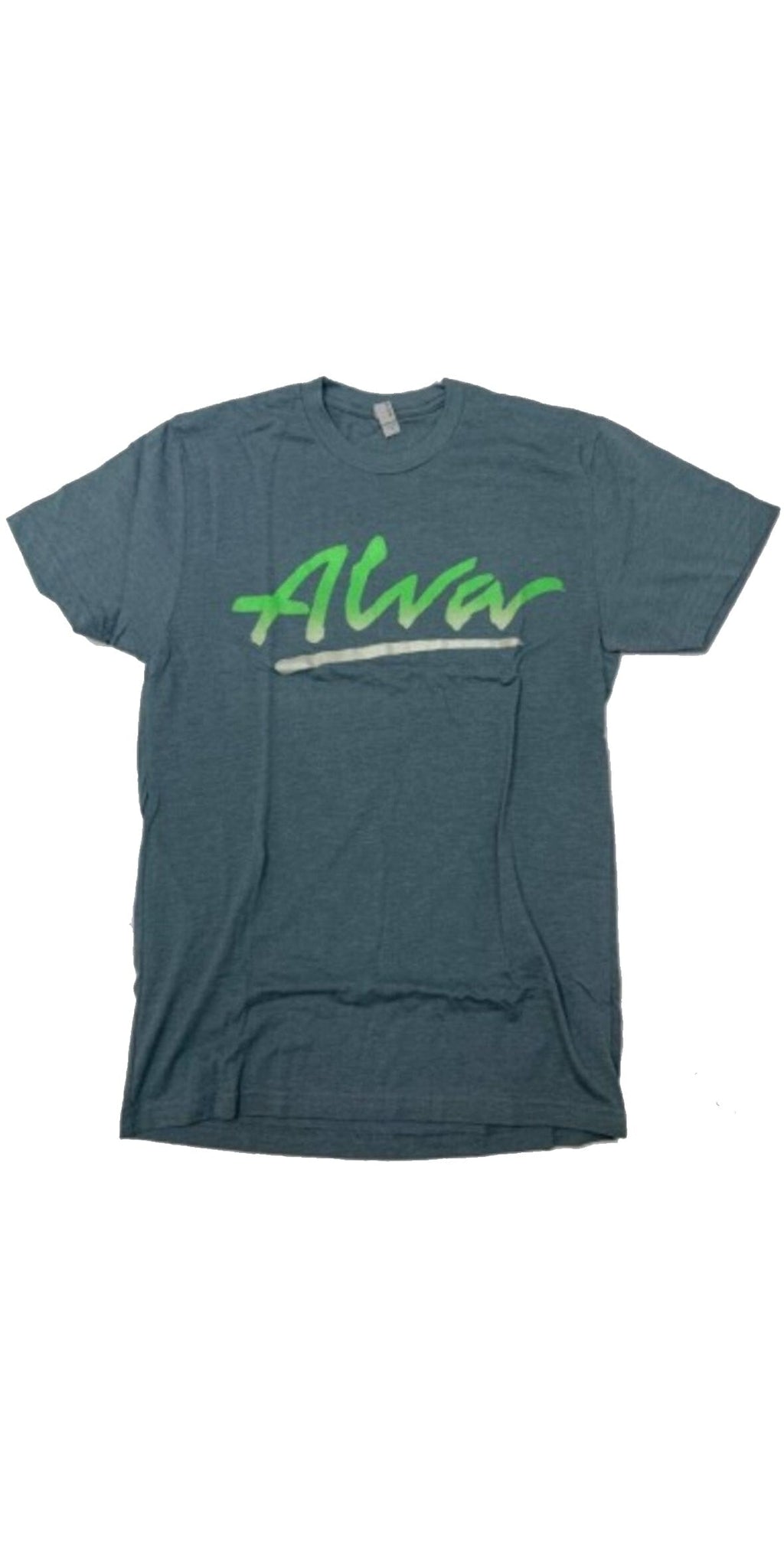 Alva Og Logo Teal/Green Tshirt - Camiseta Ropa Alva Skates 