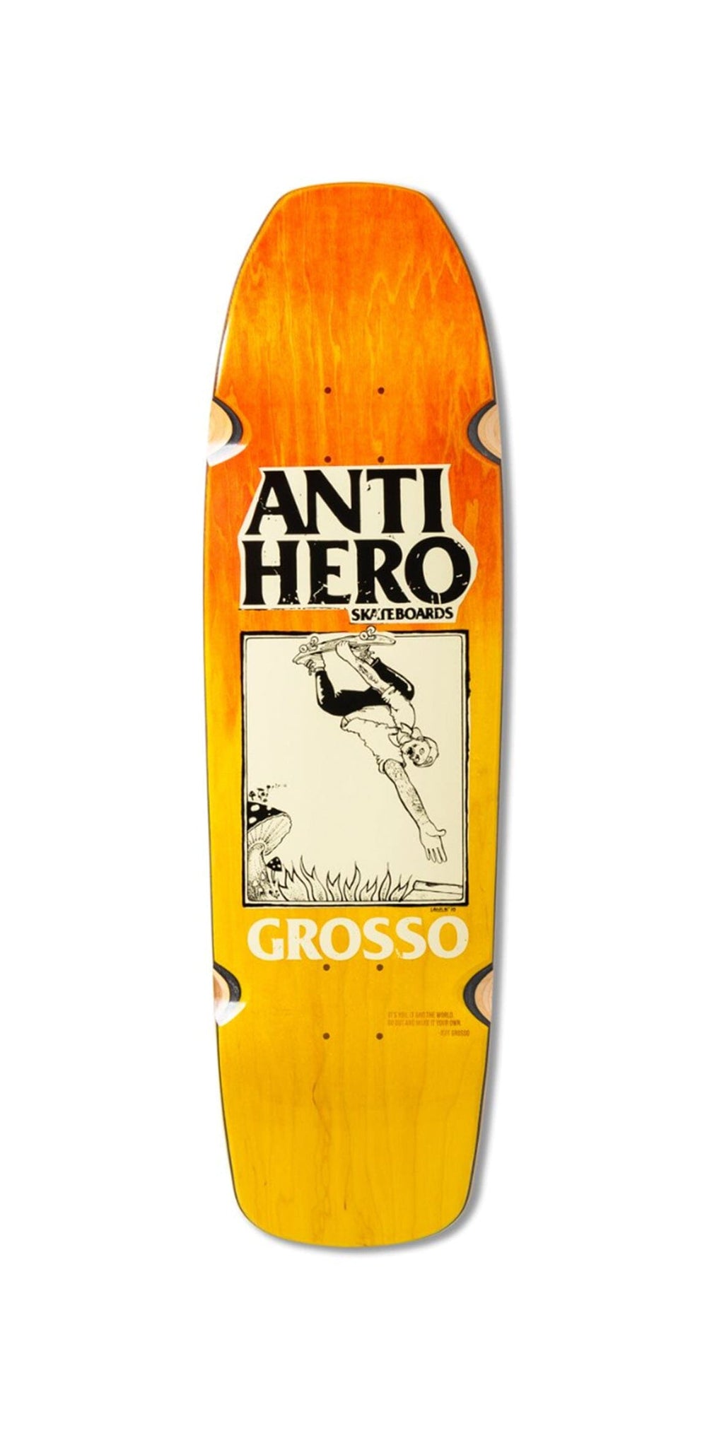 Antihero Skate Shop Day Grosso Hand Plant V2 9.25 Skateboard Deck- Tabla Tabla/Deck Antihero 