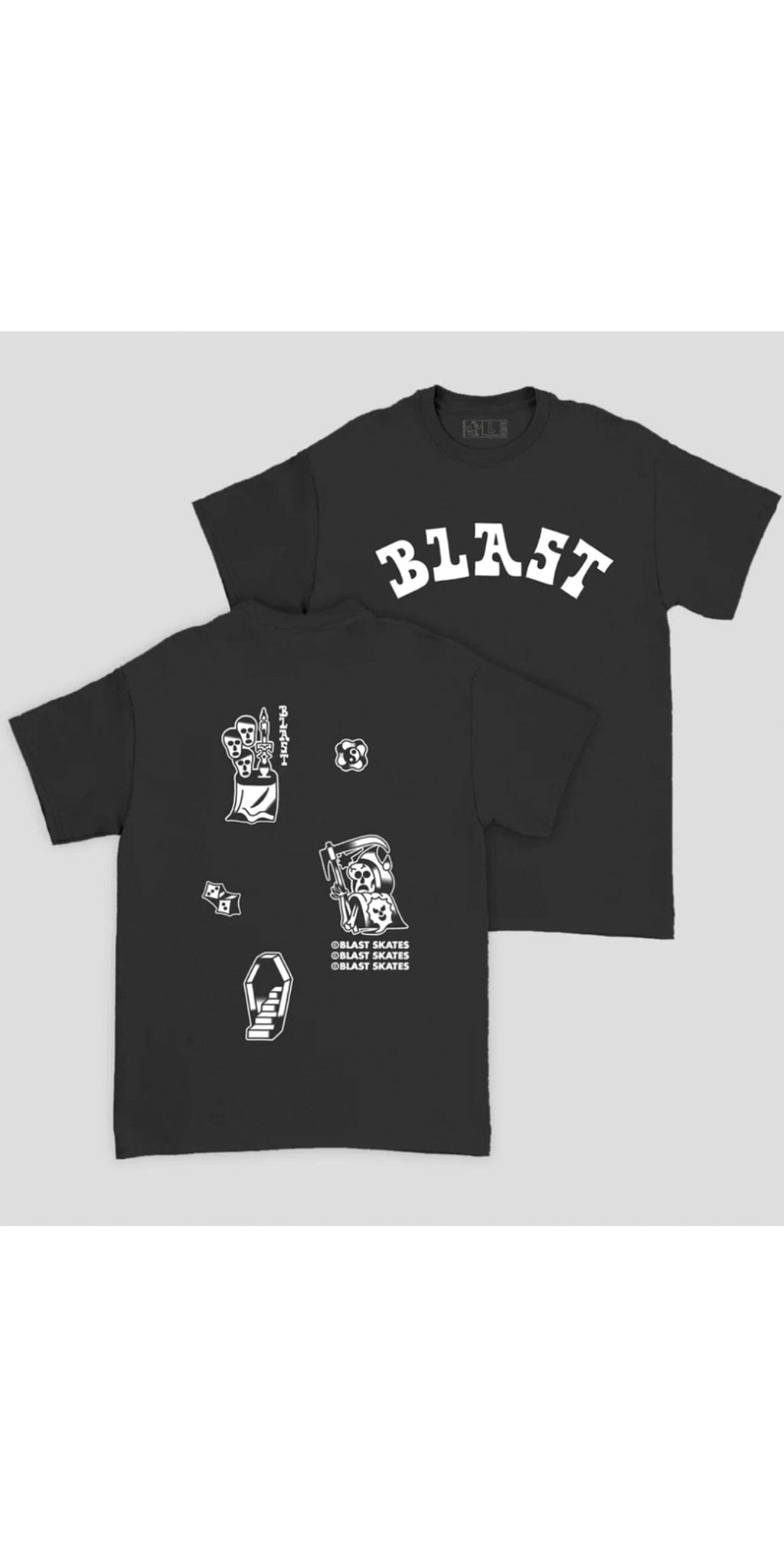 Blast Skates, SEB TOUACHE FLASH T-SHIRT - Camiseta Ropa Blast Skates 