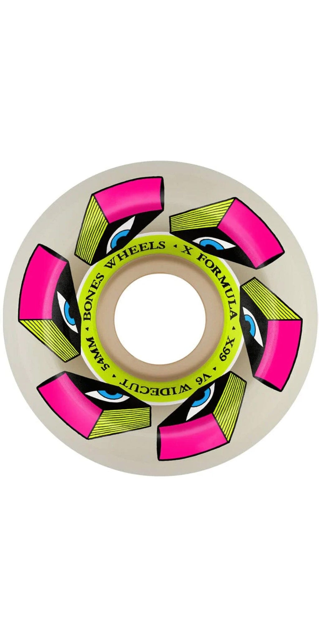 Bones Wheels Look Book V6 54mm Widecut X-Formula 99A-Ruedas Ruedas Bones 