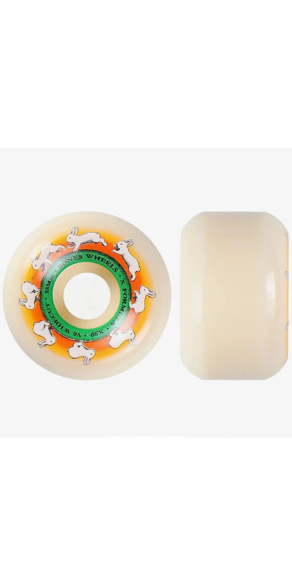 Bones Wheels Runny Bunny 55 V6 Widecut X-Formula 99A-Ruedas Ruedas Bones 