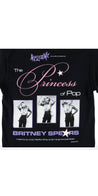 BRITNEY SPEARS X Welcome Skateboards Princess Black T-Shirt - Camiseta Ropa Welcome Skateboards 