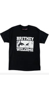 BRITNEY SPEARS X Welcome Skateboards Till the World Ends Black T-Shirt - Camiseta Ropa Welcome Skateboards 