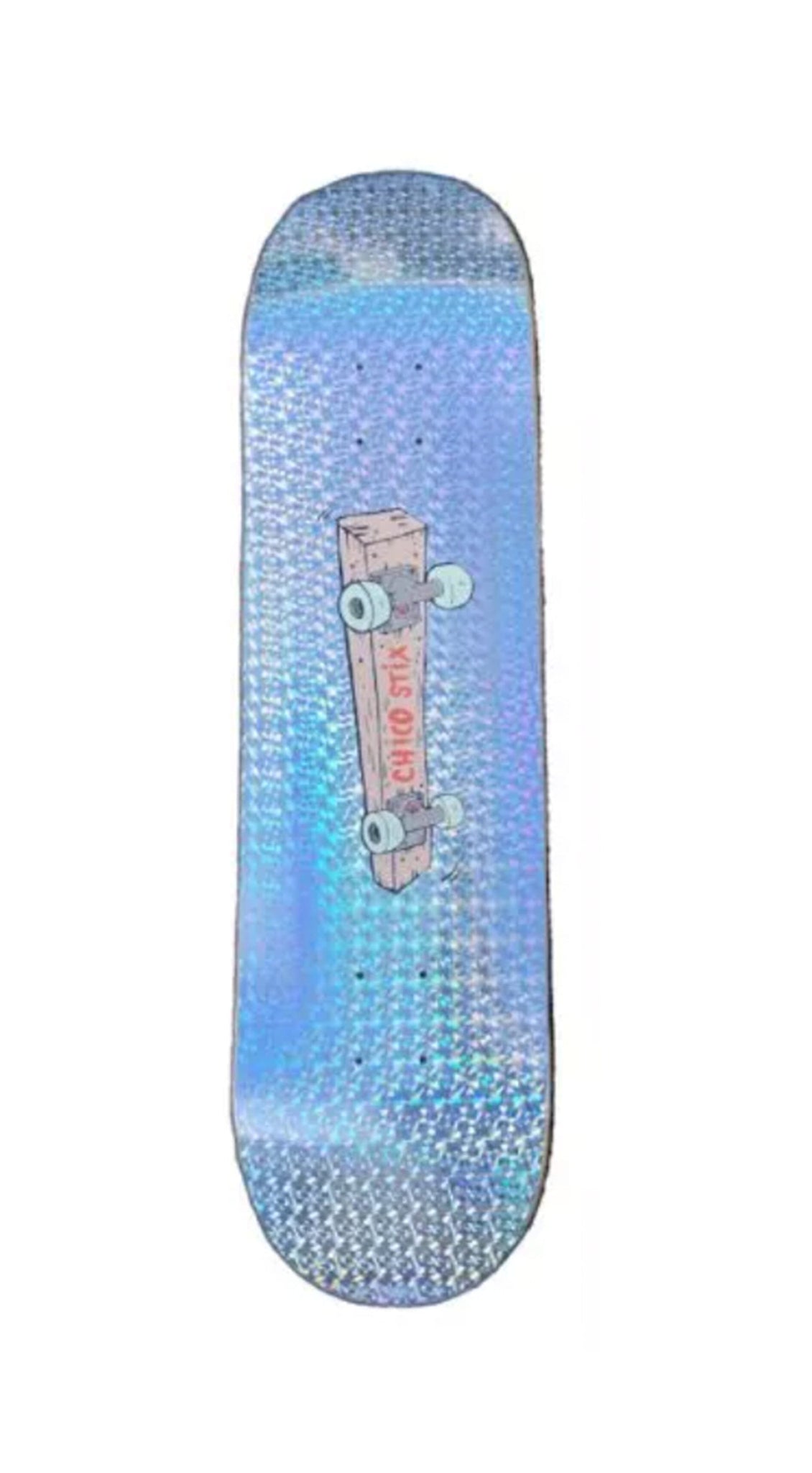 CHICO STIX 2x4 glitter Assorted 8.25 Skateboard Deck -Tabla Tabla/Deck CHICO STIX 