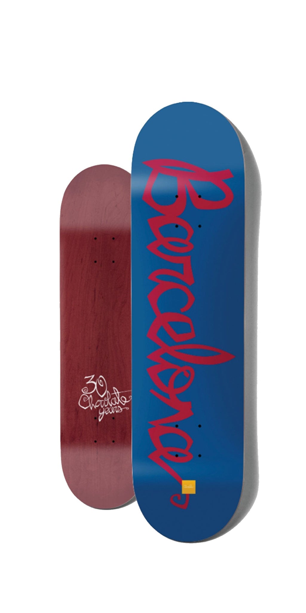 Chocolate Skateboards x Barcelona Flip the Script 8.25 Skateboard Deck- Tabla Skate Tabla/Deck Chocolate Skateboards 