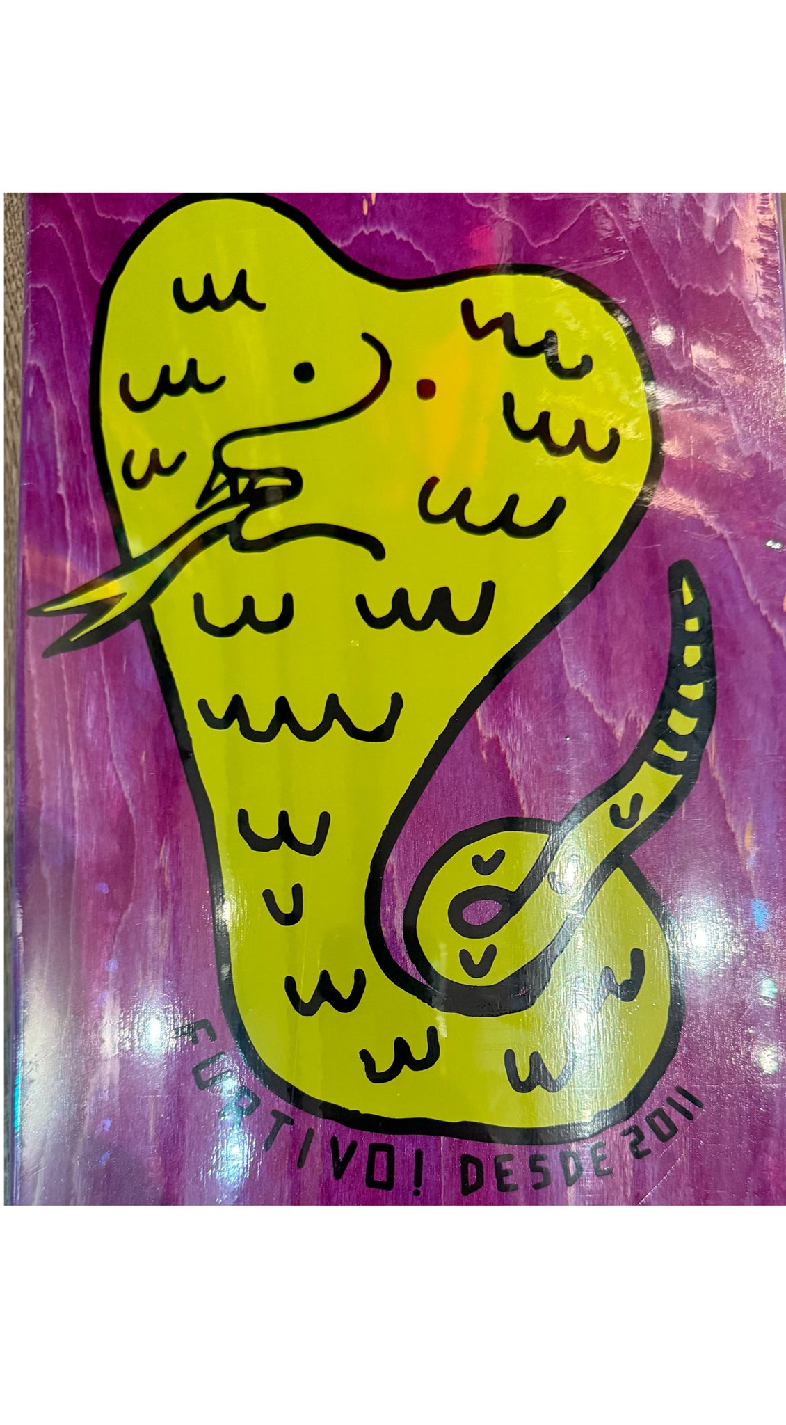 Furtivo Cobra H1 Shape 8.5” Skateboard Deck- Tabla Skate