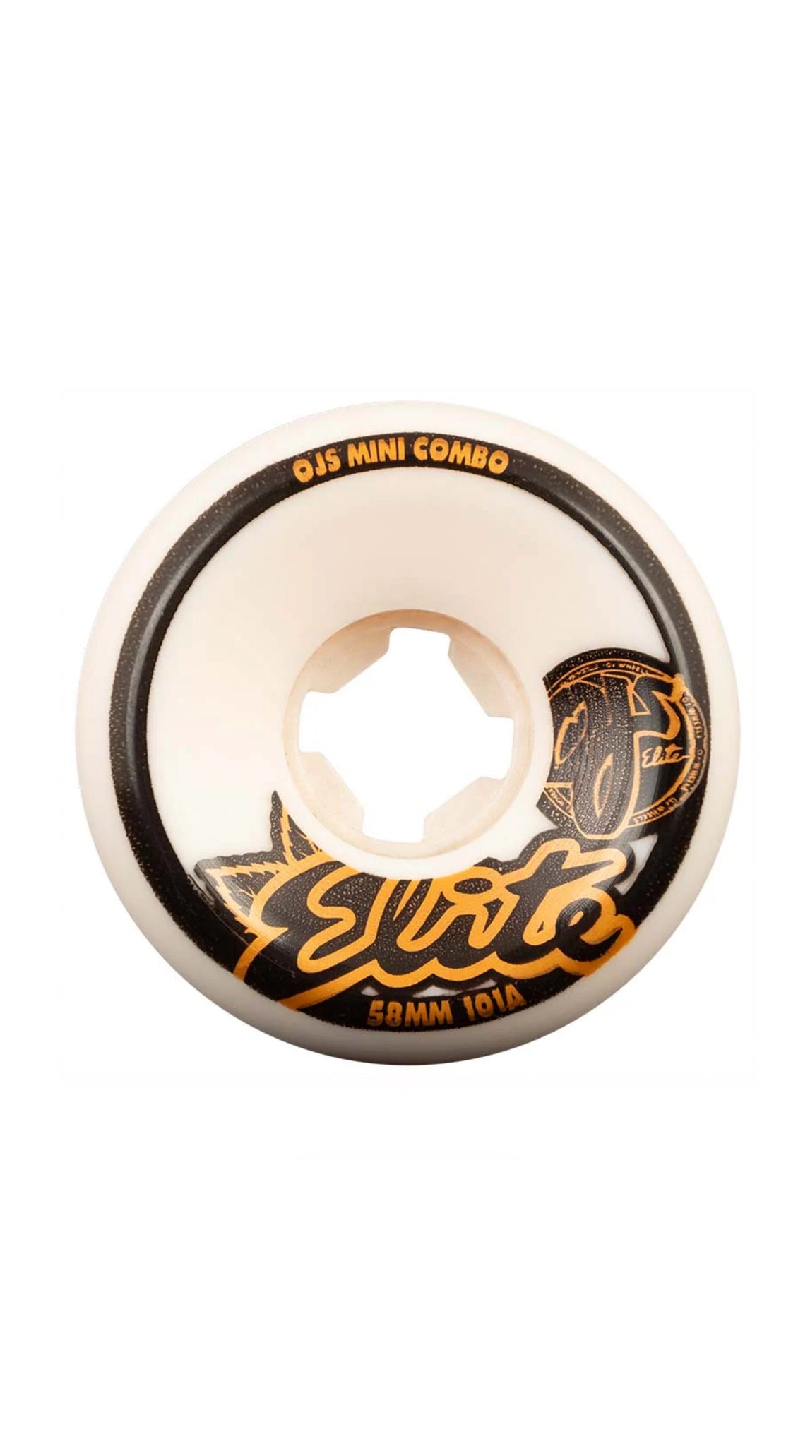 OJ Wheels Elite Mini Combo 58mm 101A Skateboard Wheel - Ruedas