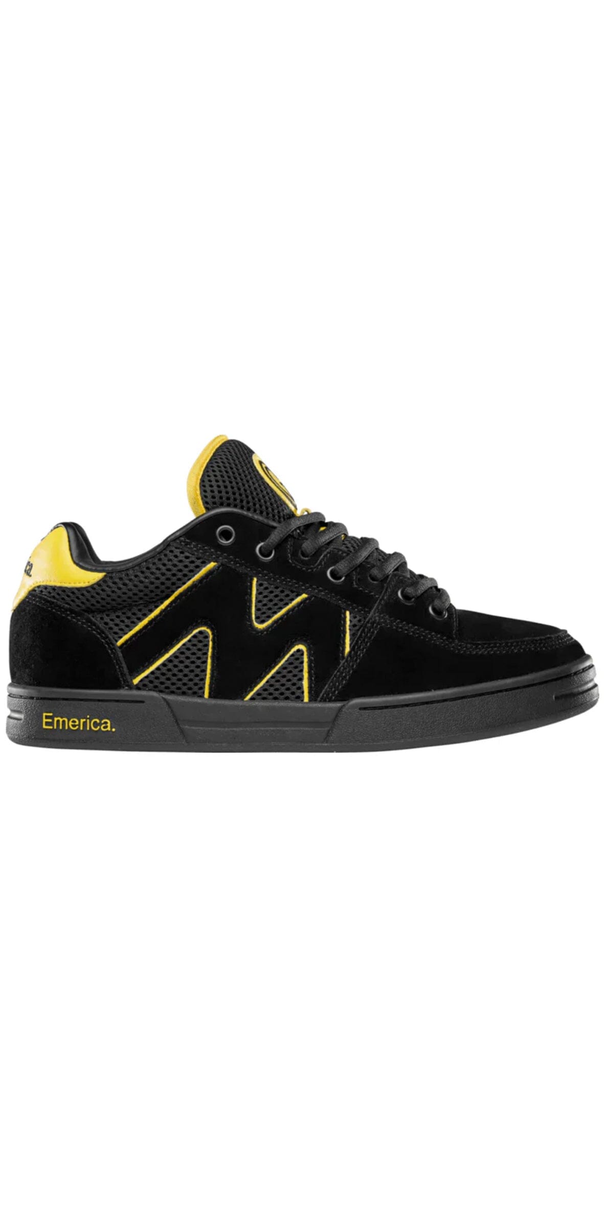 Emerica OG-1 Black/Yellow -Zapatillas – Furtivo! Skateboarding