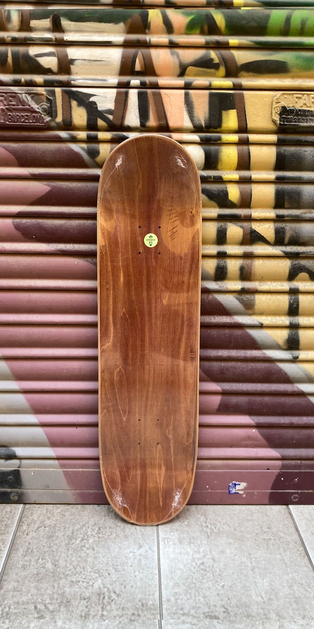 Furtivo "CARNIVORA" 8.5 Blue Popsicle Skateboard Deck- Tabla Tabla/Deck Furtivo Skateboarding 