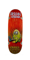 Heroin Skateboards CQ Craig’s Rotten Egg 10.0 Skateboard Deck - Tabla Skate Tabla/Deck Heroin Skateboards 