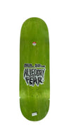 Heroin Skateboards Craig Questions Allegory of Fear 10.0 Skateboard Deck- Tabla Skate Tabla/Deck Heroin Skateboards 