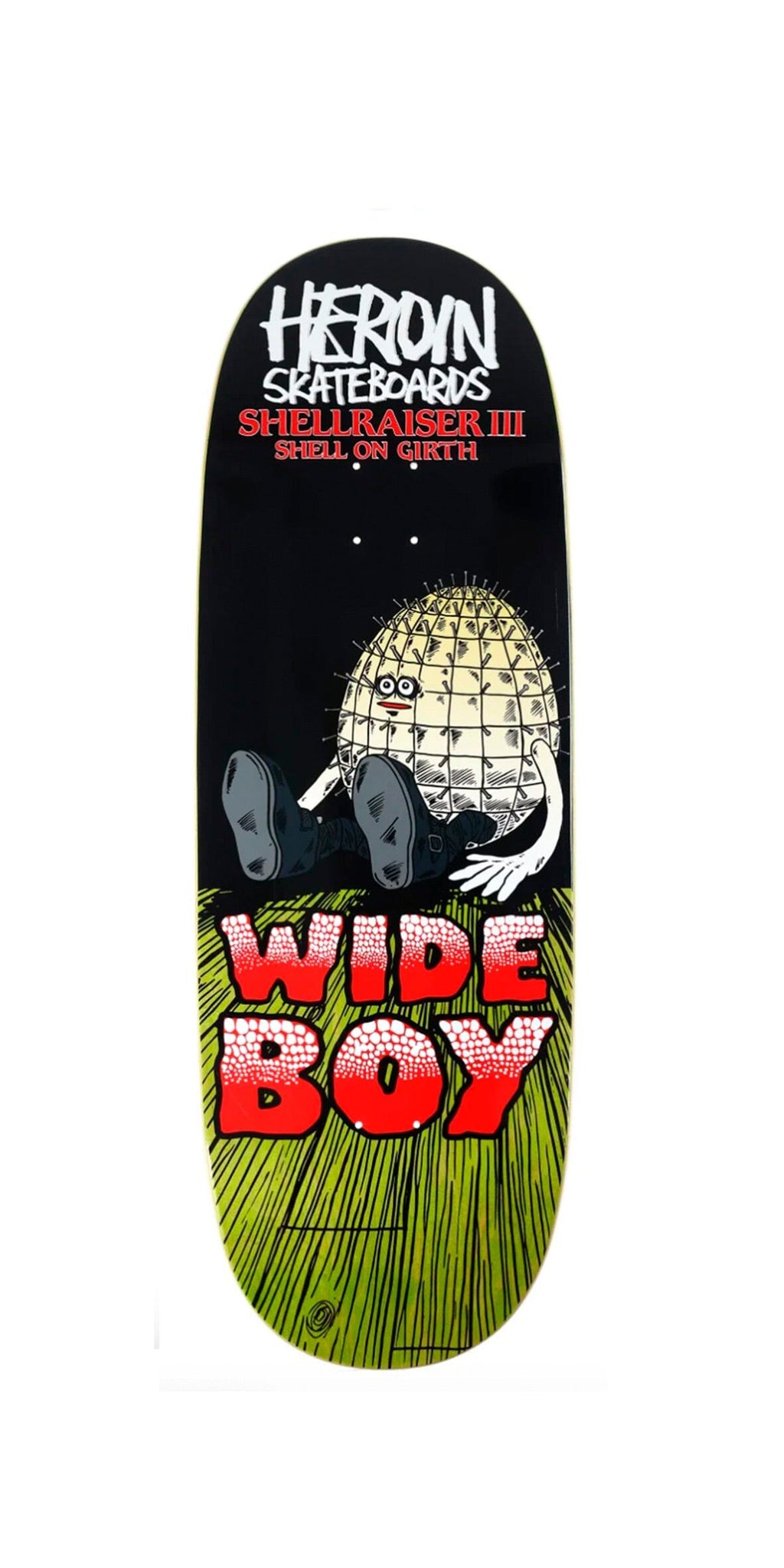 Heroin Skateboards Shellraiser 3 Deck 10.75 Skateboard Deck - Tabla Skate Tabla/Deck Heroin Skateboards 