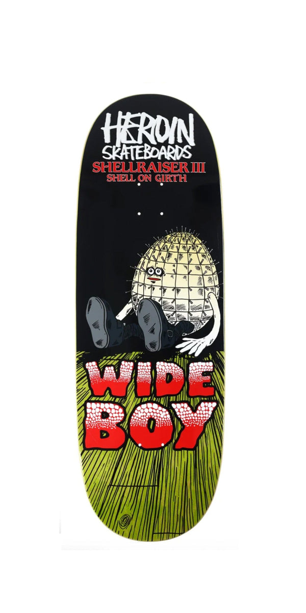 Heroin Skateboards Shellraiser 3 Deck 10.75 Skateboard Deck - Tabla Sk ...