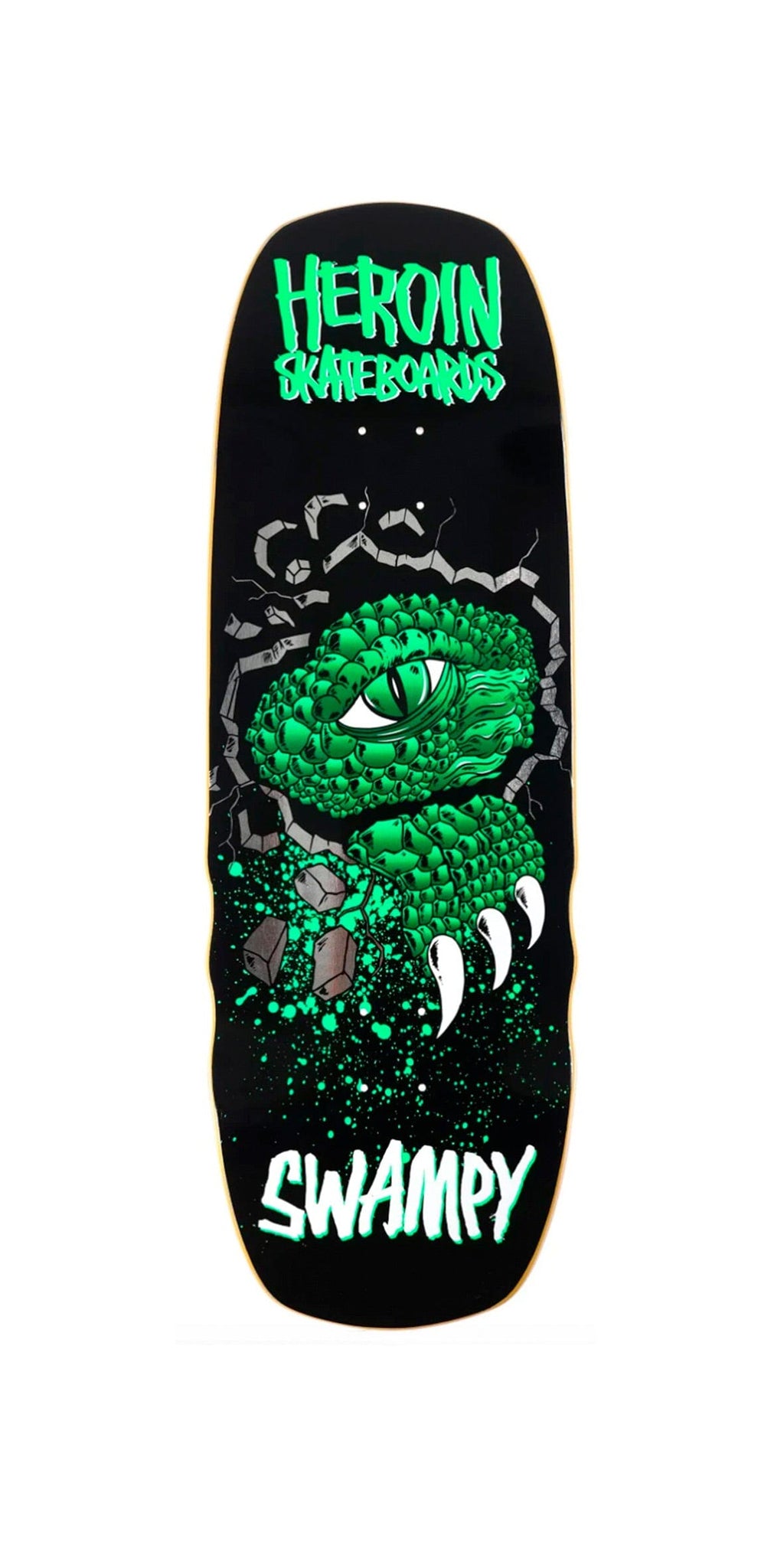 Heroin Skateboards Swampy Alligator Shovel 10.5 Skateboard Deck- Tabla Skate Tabla/Deck Heroin Skateboards 