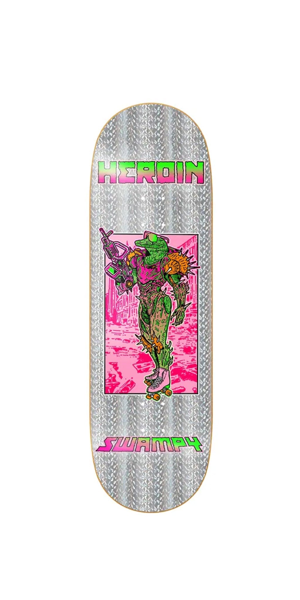 Heroin Skateboards Swampy Hellscape 10.0 Skateboard Deck- Tabla Skate Tabla/Deck Heroin Skateboards 