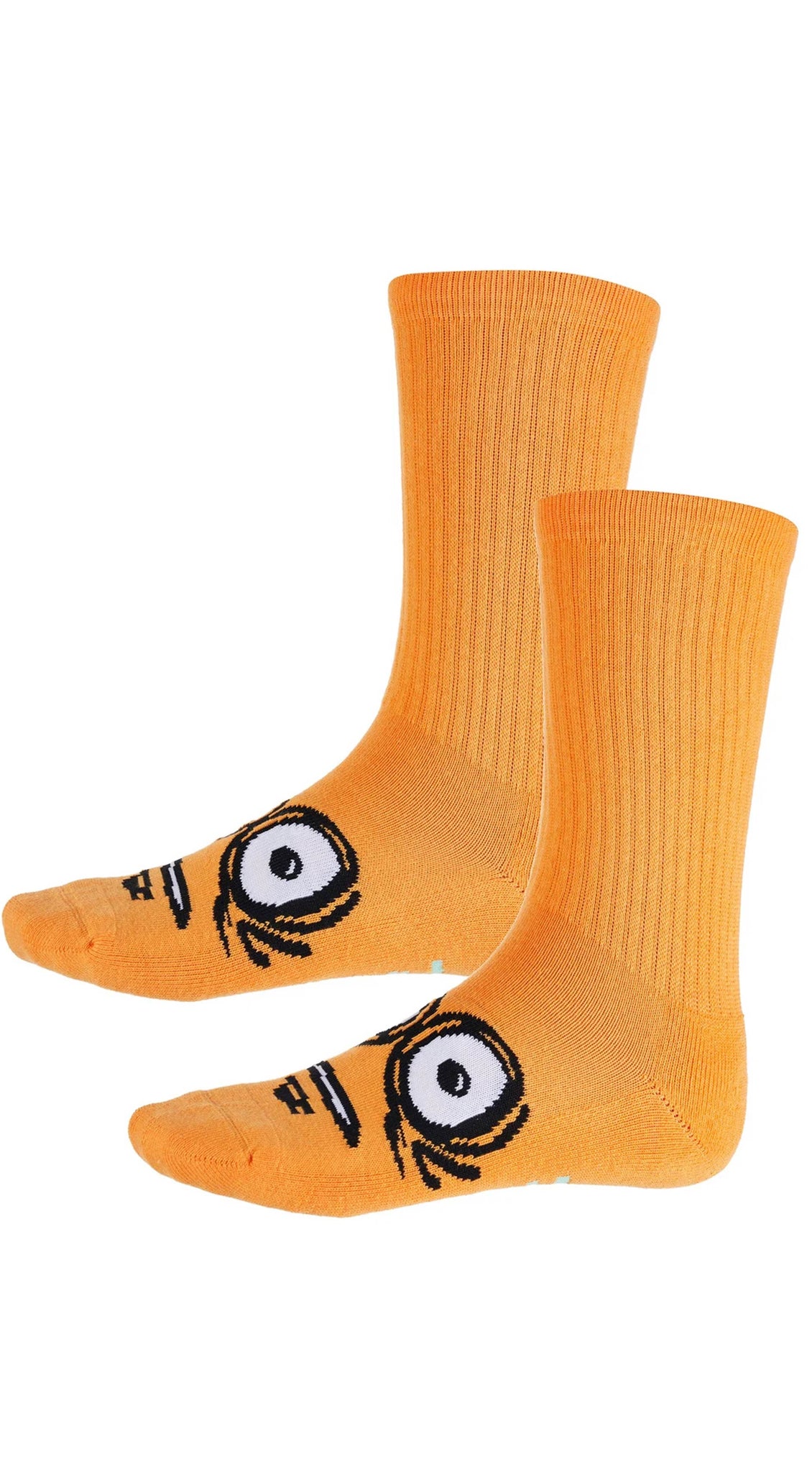 Heroin Big Egg Neon ORG Socks-Calcetines