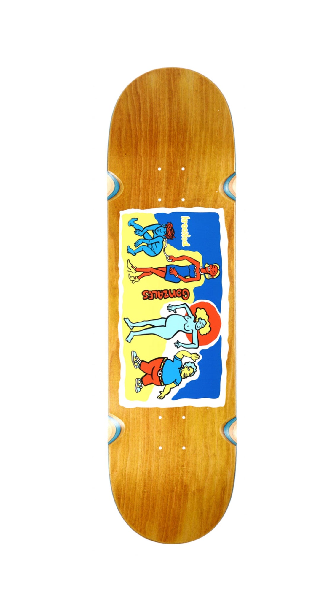 KROOKED Gonz Family Affair Wellwells 9.0 Skateboard Deck -Tabla Tabla/Deck Krooked 