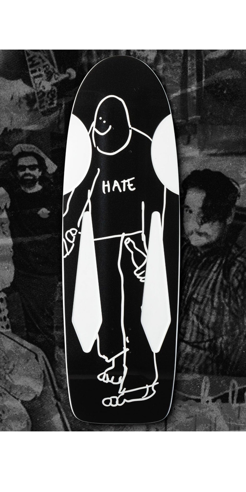 Krooked Skate Shop Day Beamer Hate Skateboard Deck- Tabla Tabla/Deck Krooked 