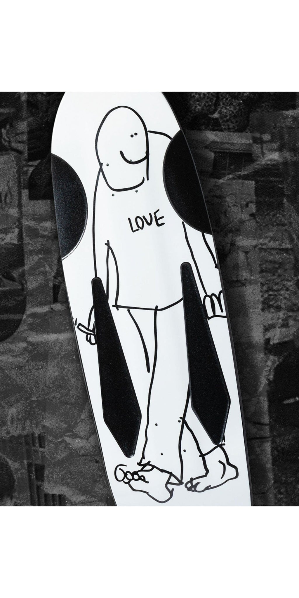 Krooked Skate Shop Day Beamer Love Skateboard Deck- Tabla Tabla/Deck Krooked 