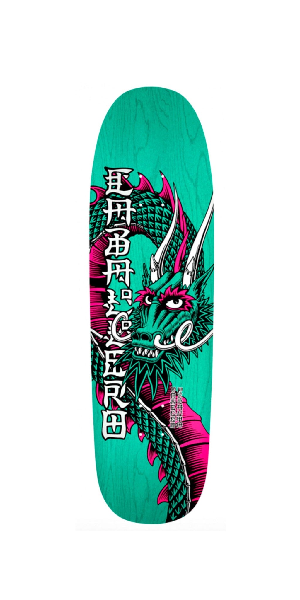 Powell Peralta Caballero Ban This Teal Stain 9.26x32 Skateboard Deck Reissue- Tabla Tablas Powell Peralta 