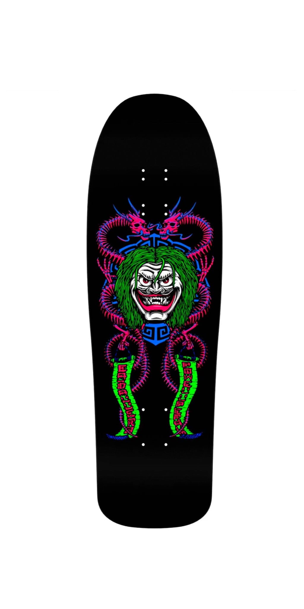 Powell Peralta Caballero Mask Blacklight Reissue Skateboard Deck Preorder- Tabla Tabla/Deck Powell Peralta 