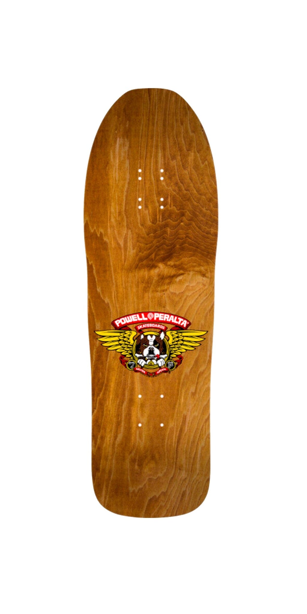 Powell Peralta Hill Bulldog Brown Stained Reissue Skateboard Deck Reissue- Tabla Tabla/Deck Powell Peralta 