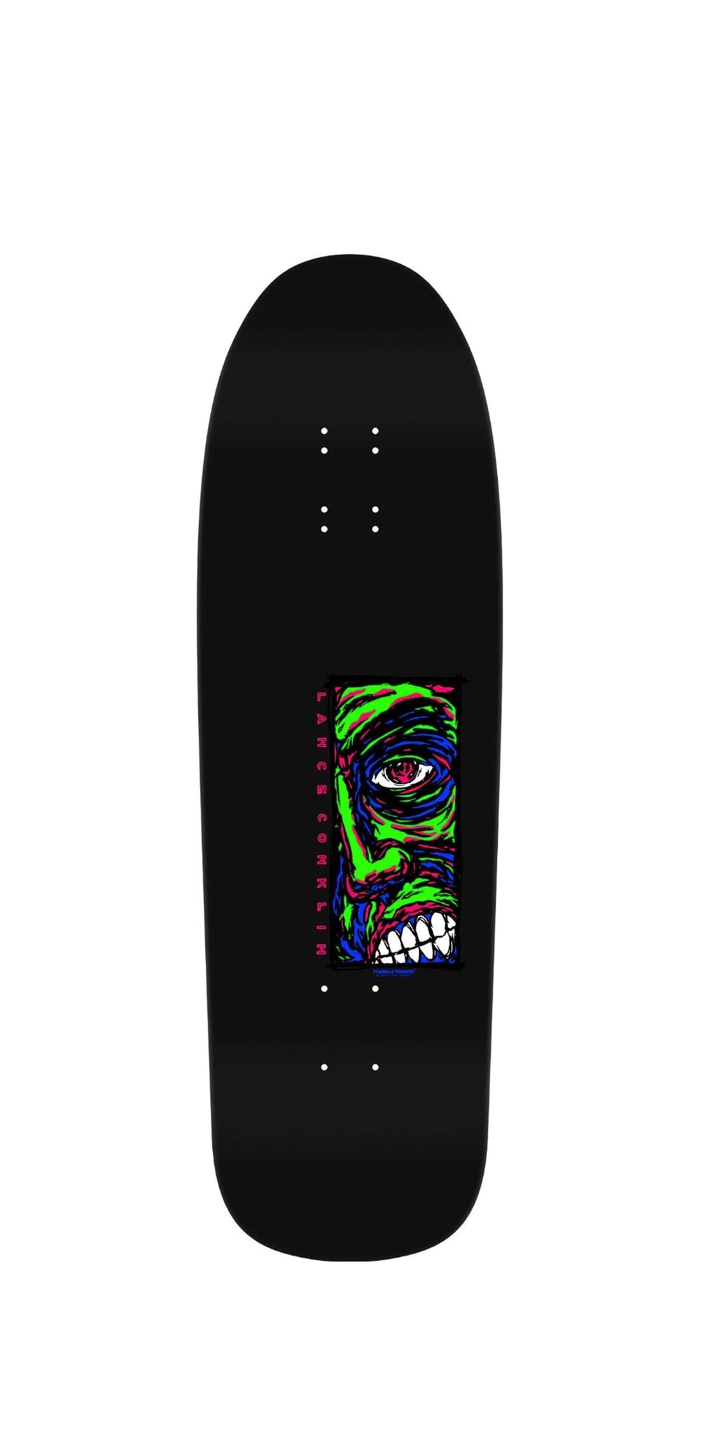 Powell Peralta Lance Conklin Face Black 9.75 Reissue Skateboard Deck- Tabla Tablas Powell Peralta 