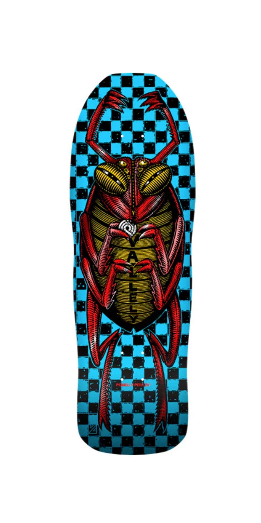 POWELL PERALTA MIKE VALLELY BUG Blue/Red Foil 10" Reissue Skateboard Deck Preorder- Tabla Tablas Powell Peralta 