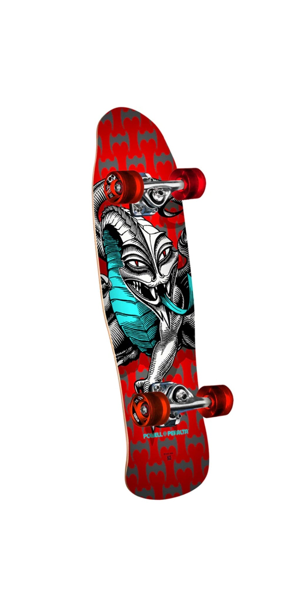 Powell Peralta Mini Cab Dragon Red 8.0 Completo - Completos Completos Powell Peralta 