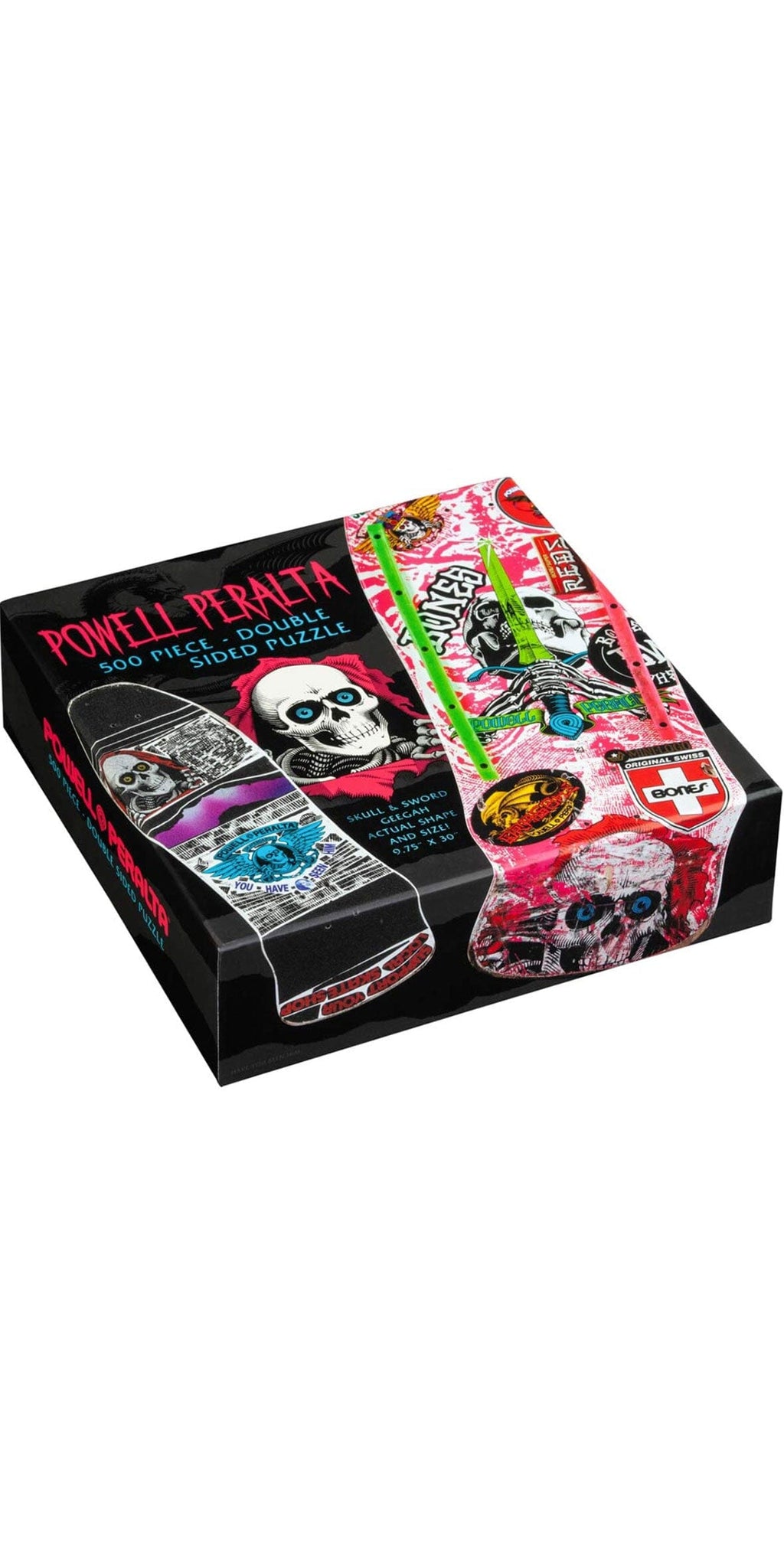 Powell Peralta PUZZLE SKULL & SWORD GEEGAH HOT PINK - Accesorio Accesorios Powell Peralta 